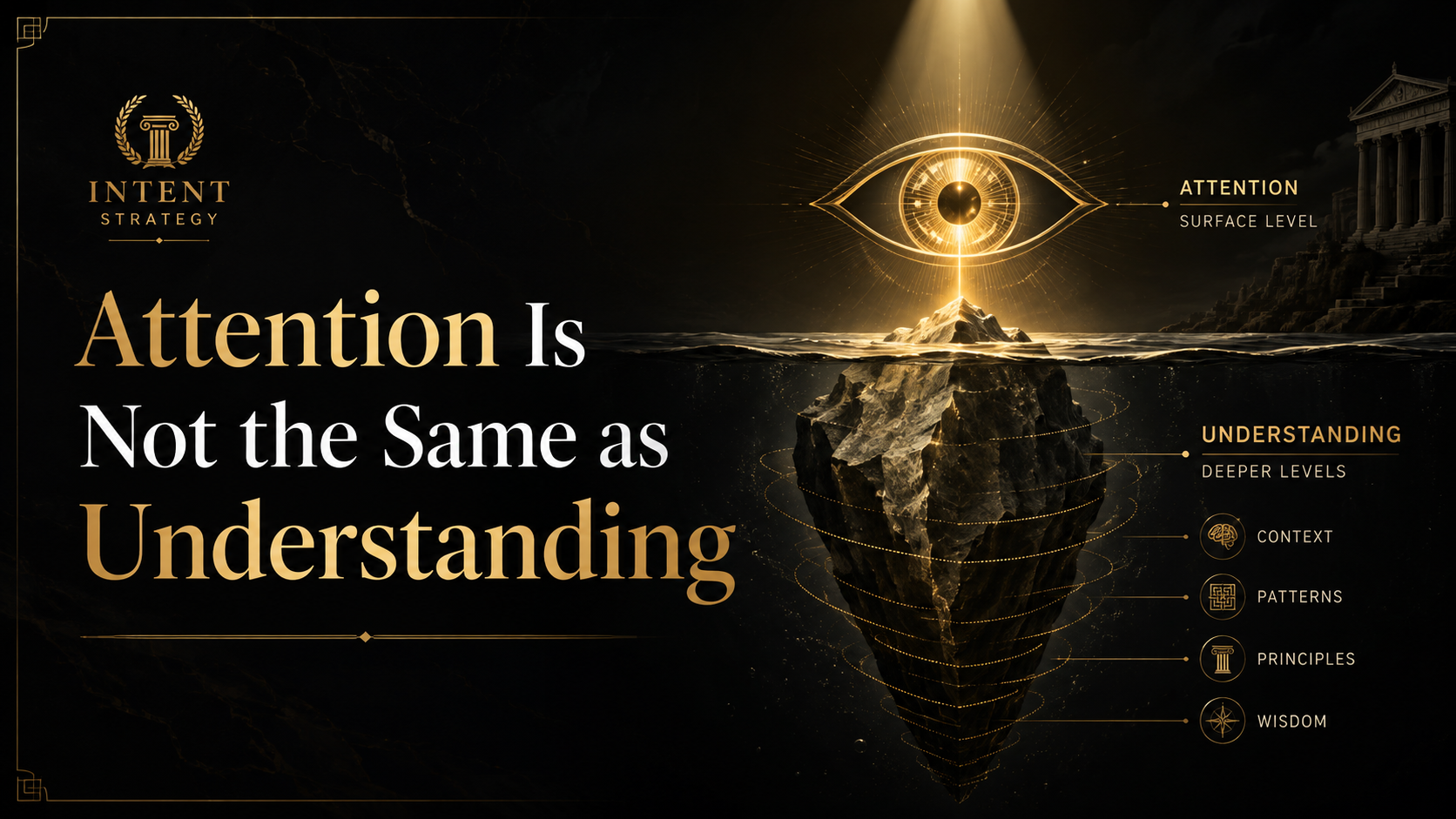 Attention Is Not the Same as Understanding — Audience Psychology insight by Hil Worley